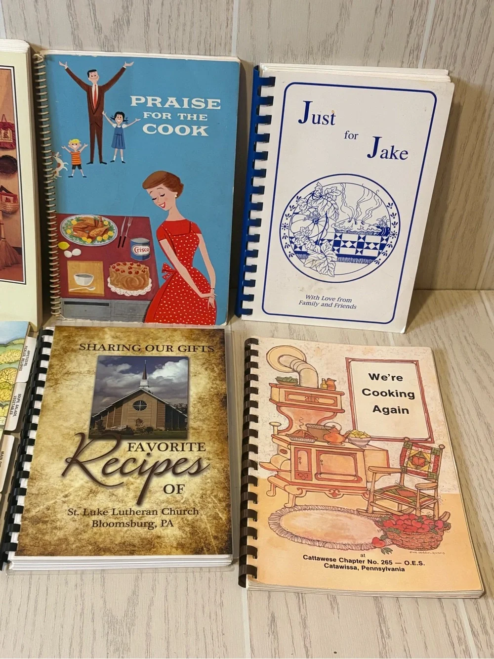 Vintage cookbooks thank you